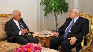 presedinte interimar egipt Adly Mansour nou premier Hazem al-Beblawi Mediafax Foto 1