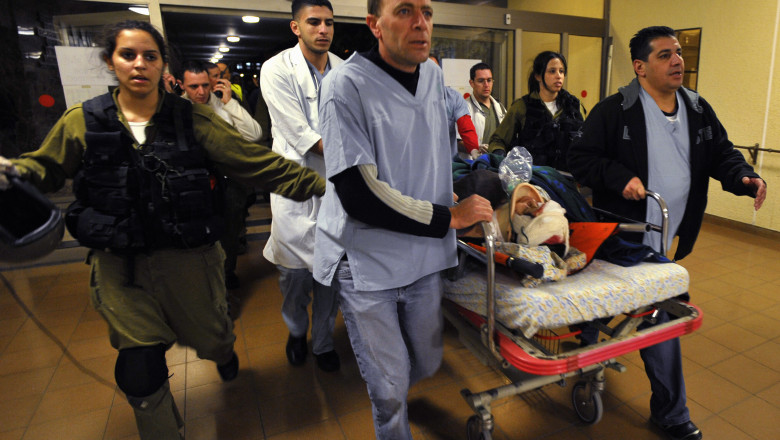accident israel - 3287067-AFP Mediafax Foto-David Buimovitch
