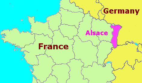 alsace-france-map