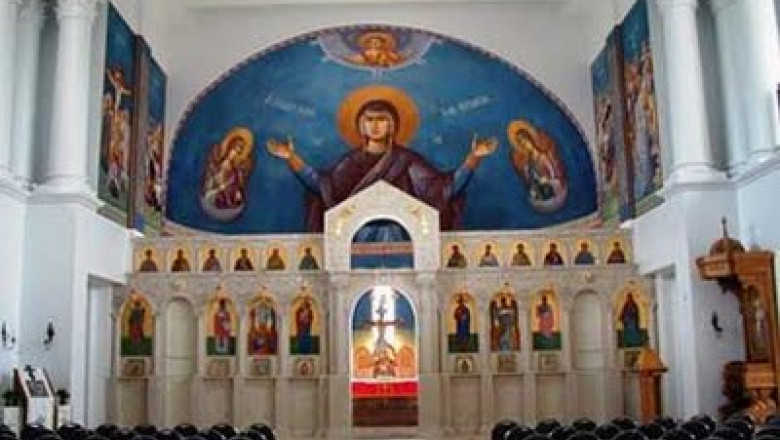 451 TGOC altar apse iconostasis