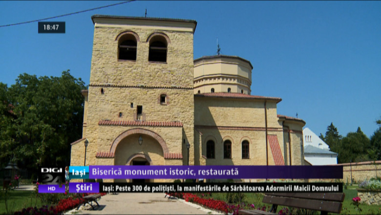 coperta - Biserica monument istoric restaurata