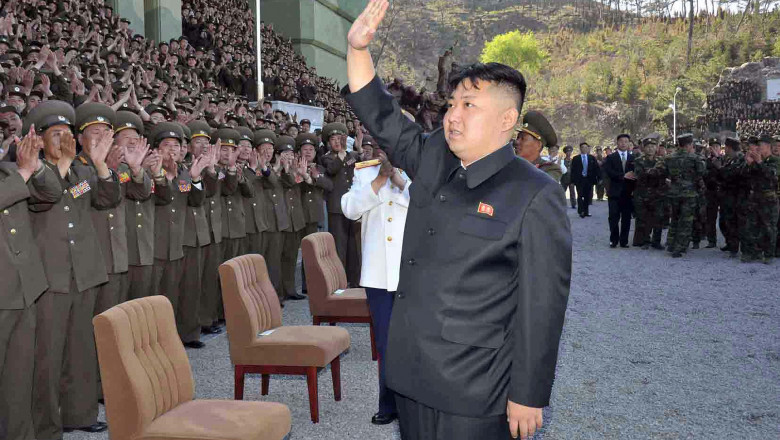 Kim Jong-un si armata -AFP Mediafax Foto-KNS