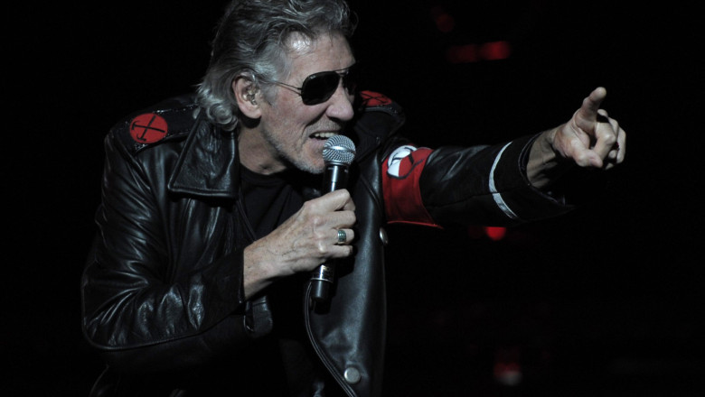 Roger Waters, în timupl unui concert la New York, din 2013. Foto: Guliver/GettyImages