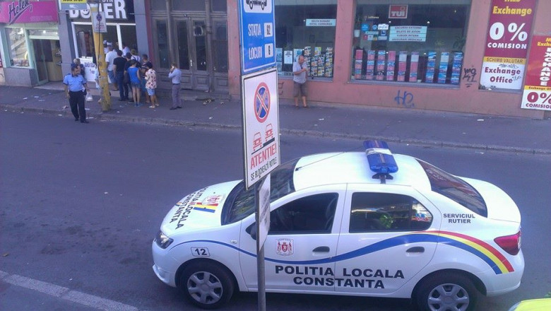 masina politie interzis