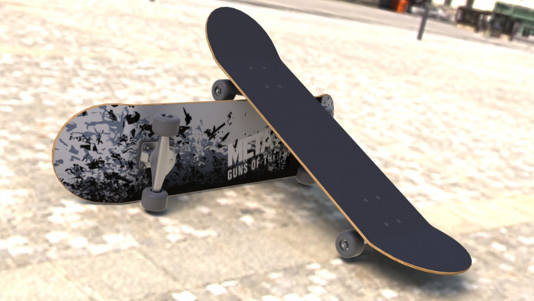 Second Skateboard by OpaGe