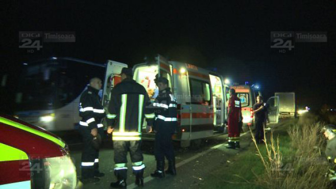 accident soseaua Timisoara Lugoj 04