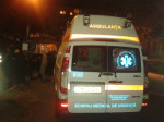 ambulanta blocata de o alta masina 2