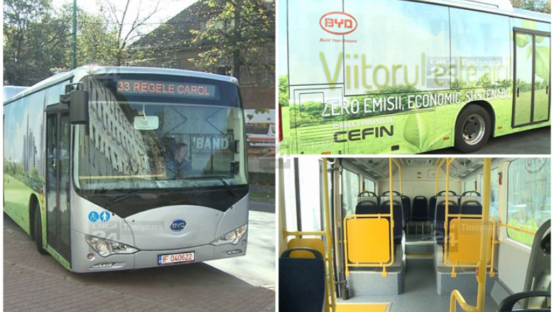 autobuz electric Timisoara colaj prima