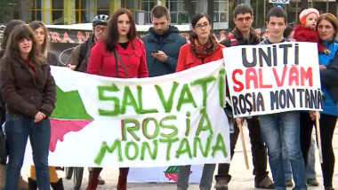 protest rosia montana duminica 8
