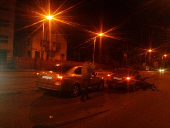 accident in Timisoara 1