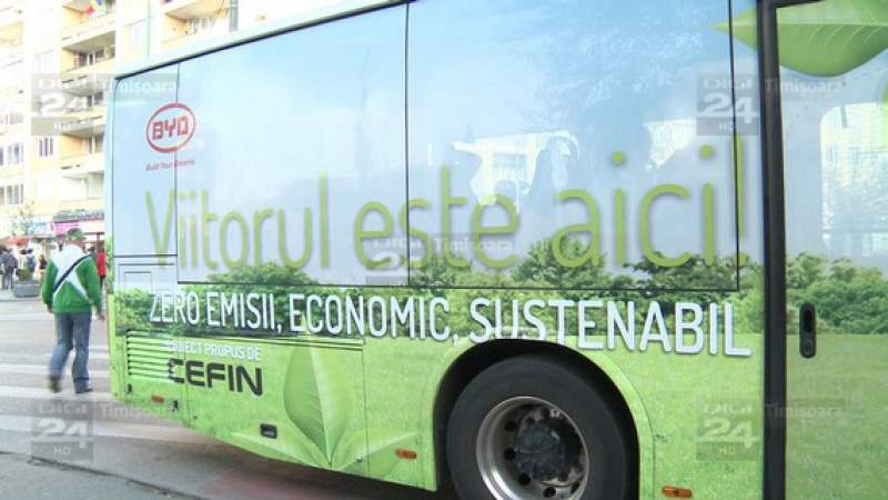 statie autobuz electric Timisoara 09