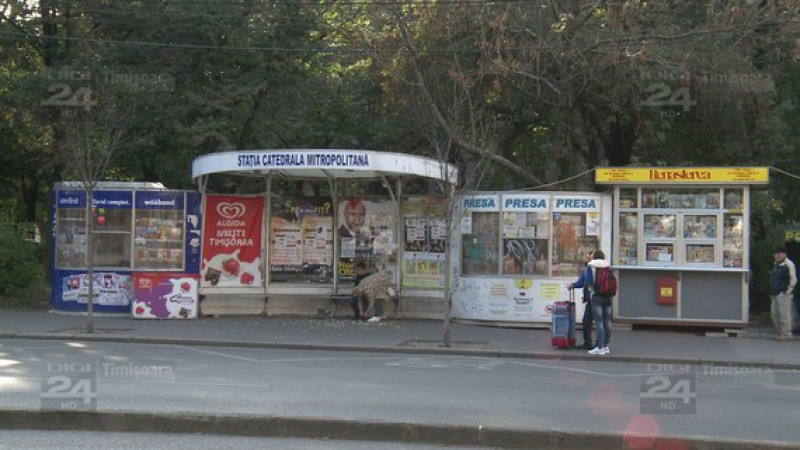 statie autobuz electric Timisoara 11