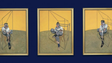 Trei studii ale portretului lui Lucian Freud de Francis Bacon