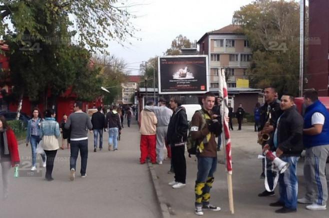 protestul studentilor la Timisoara 3