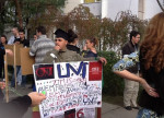 protestul studentilor la Timisoara 1
