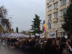 protestul studentilor la Timisoara 13