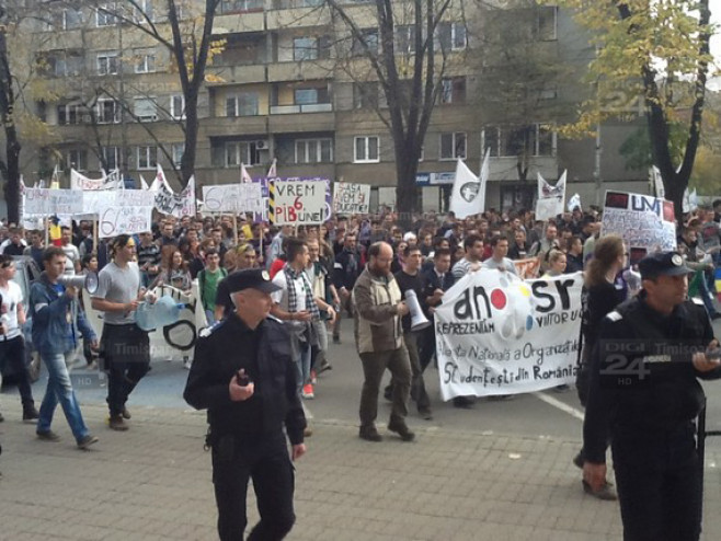 studenti la protest 09