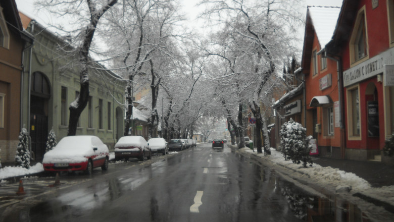 zapada ninsori Oradea