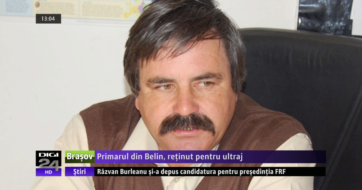 COVASNA. Primarul din Belin, reţinut pentru ultraj Digi24