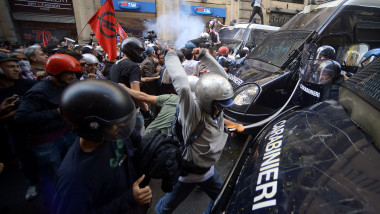 proteste italia - 6169697-AFP Mediafax Foto-FILIPPO MONTEFORTE 1-1