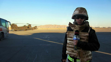 Laurentiu Radulescu Digi24 in Afganistan