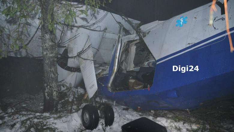 accident avion Belis judetul Cluj - Digi24 watermark 6