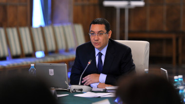 Victor Ponta sedinta de Guvern - gov.ro