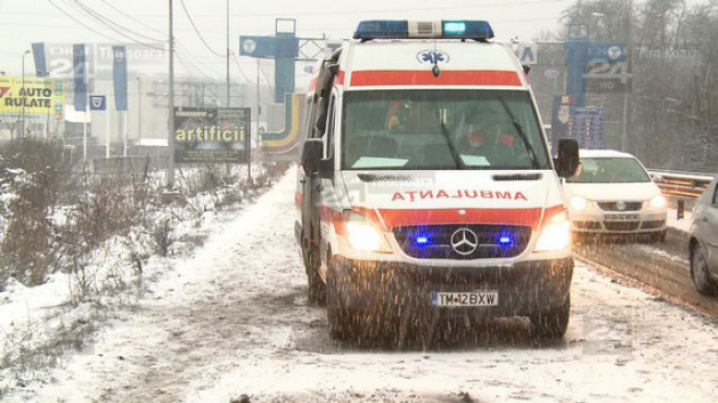 accident la intrarea in Timisoara 02