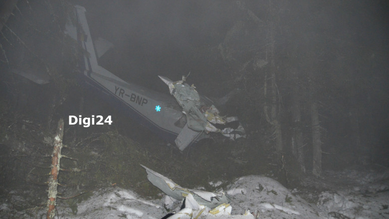 accident avion Belis judetul Cluj - Digi24 7