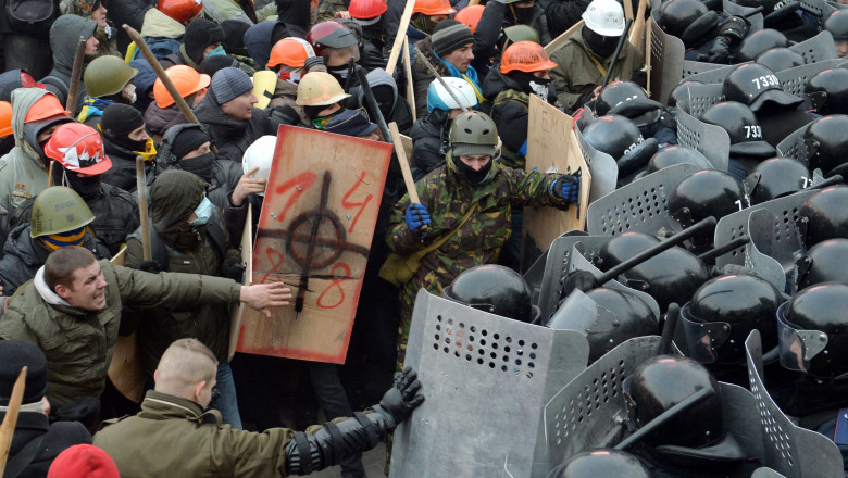 Proteste Kiev 6381411-AFP Mediafax Foto-Sergei SUPINSKY