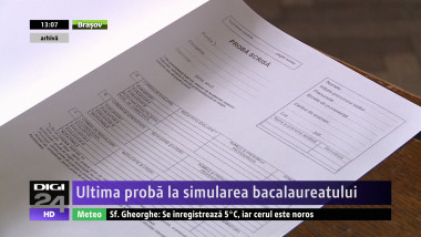 ULTIMA PROBA BAC VO