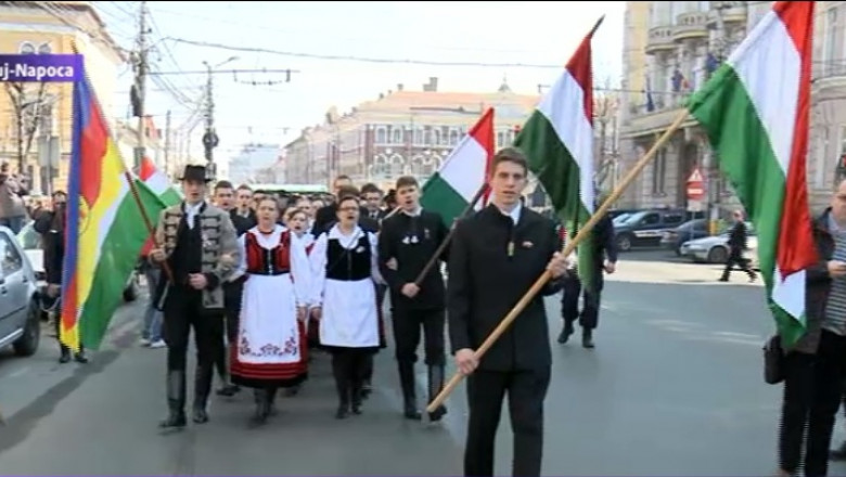 manifestatii cluj maghiari