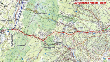 Plan Autostrada Sibiu-Pitesti