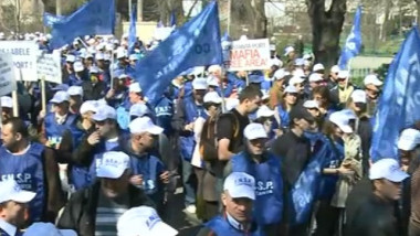 protest sindicalisti port