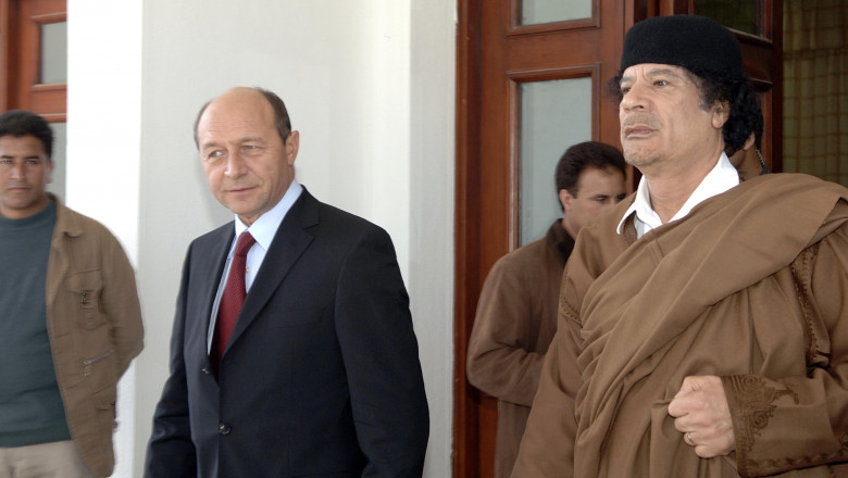 Gaddafi si Basescu presidency.ro