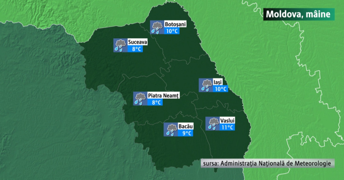 vremea in moldova pe 10 zile balti