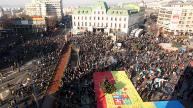 24 ianuarie ziua unirii iasi 2012-Mediafax Foto-Liviu Chirica