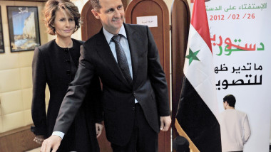 bashar al-assad presedintele siriei si sotia sa asma - mfax