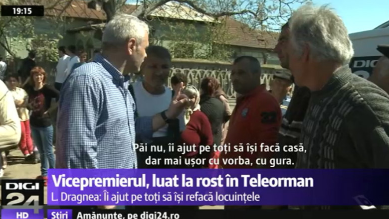 dragnea la inundatii