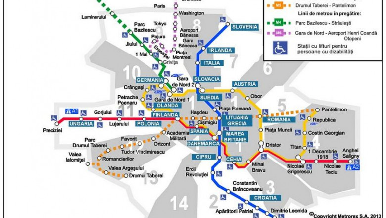 harta metrou ziua europei