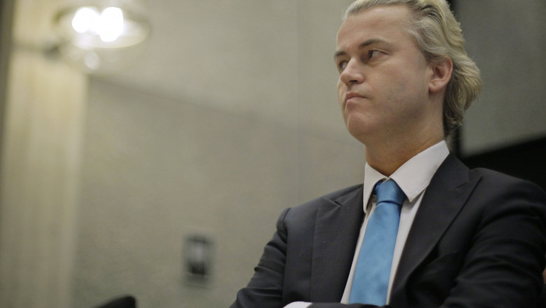 Geert Wilders liderul partidului PVV din Olanda