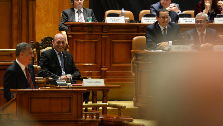 parlament basescu ponta zgonea mediafax