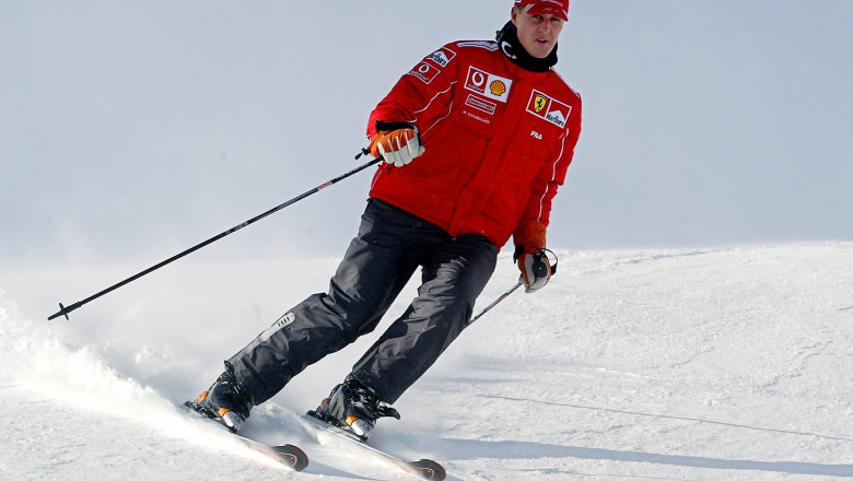 Michael Schumacher la schi-AFP Mediafax Foto-Vincenzo PINTO-1