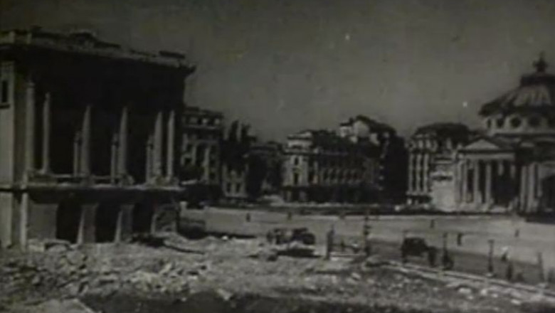 bucuresti bombardamente 1944