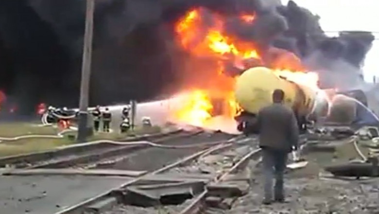 incendiu vagoane ucraina 1