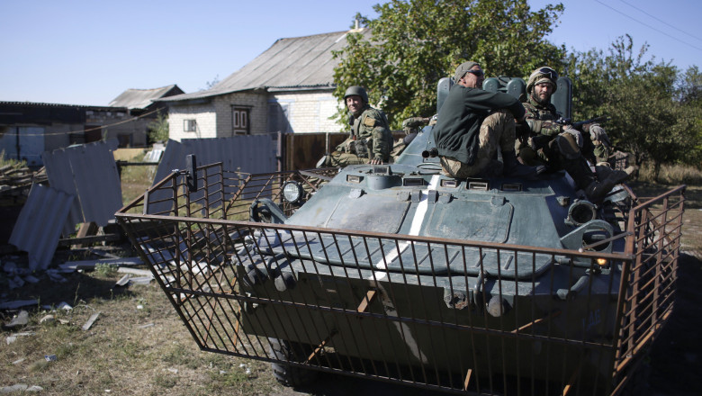 ucraina soldati pace armistitiu tanc mediafax