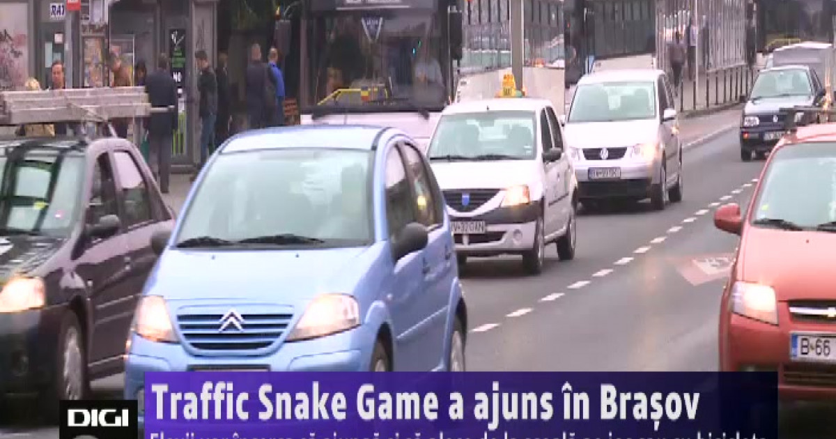 Traffic Snake Game