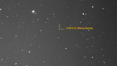 Foto Spectculoasa si primejdioasa cometa C 2013 A1