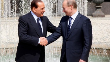 Silvio Berlusconi si Vladimir Putin - Guliver GettyImages