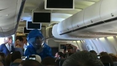 ebola in avion